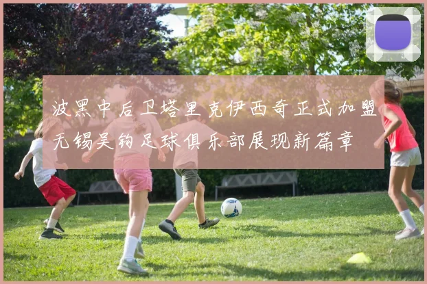 波黑中后卫塔里克伊西奇正式加盟无锡吴钩足球俱乐部展现新篇章